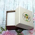 Серебряный комплект (кольцо,кулон,серьги) цветы Альстромерии