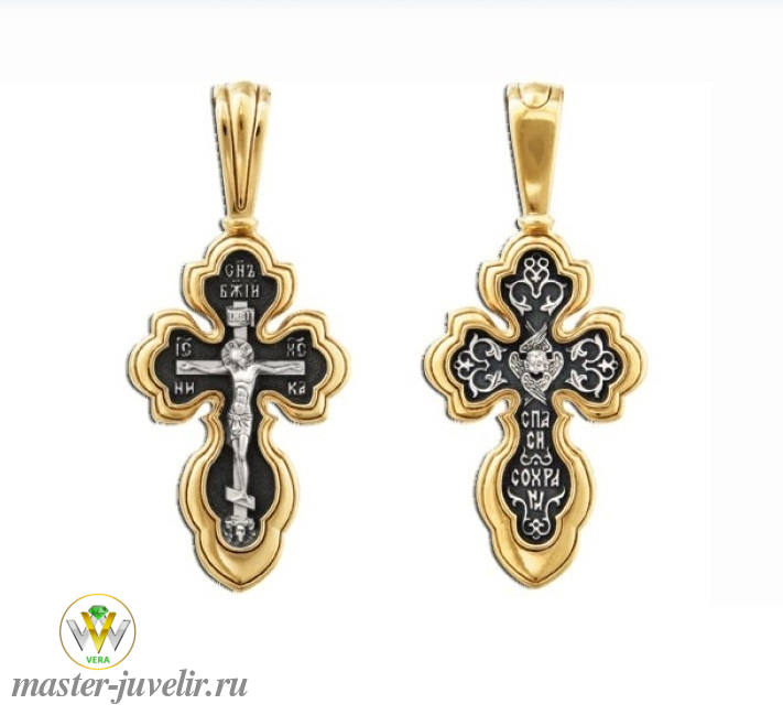 Купить православный крест распятие христово   в ювелирной мастерской