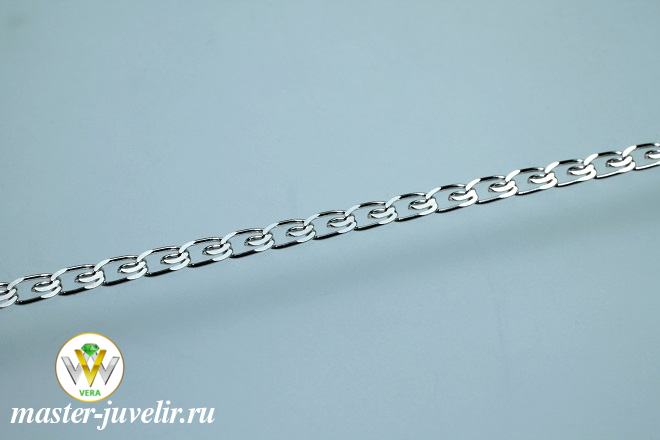 Цепочка серебряная Лав 3,5мм на заказ или купить в интернет магазине вМоскве, заказать в ювелирной мастерской