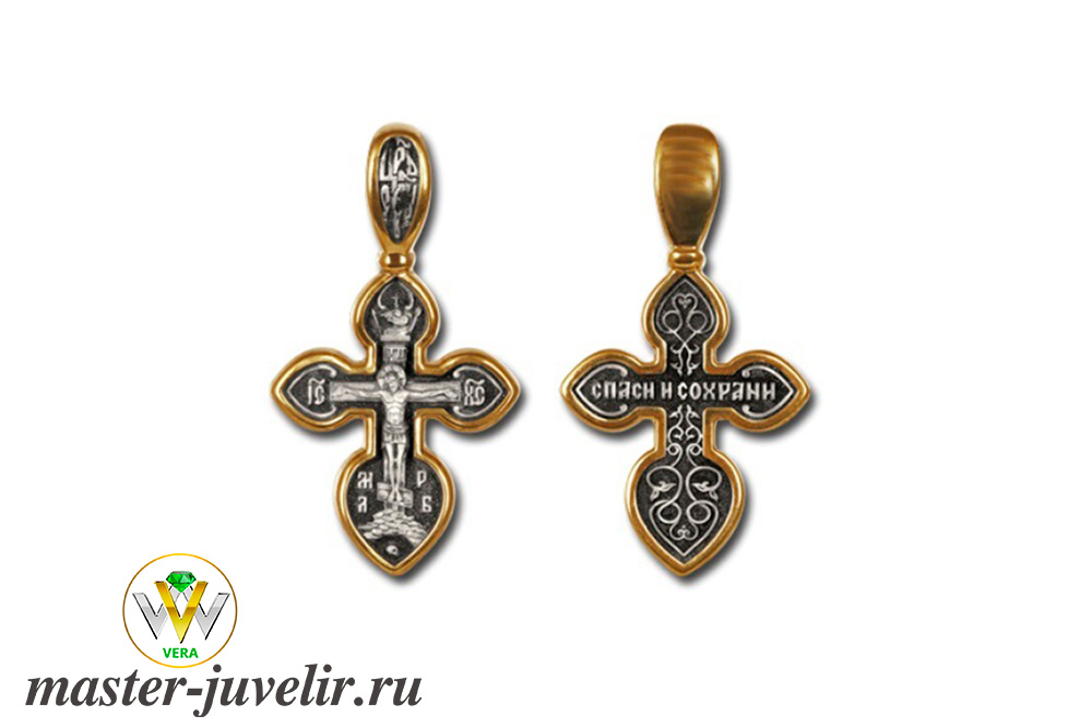 Купить нательный крестик православный в ювелирной мастерской
