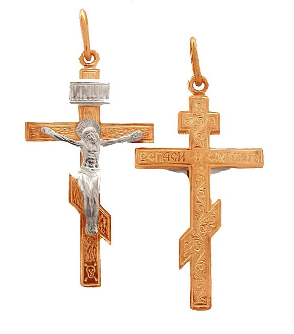 Купить православный крест золотой 4,9 гр в ювелирной мастерской