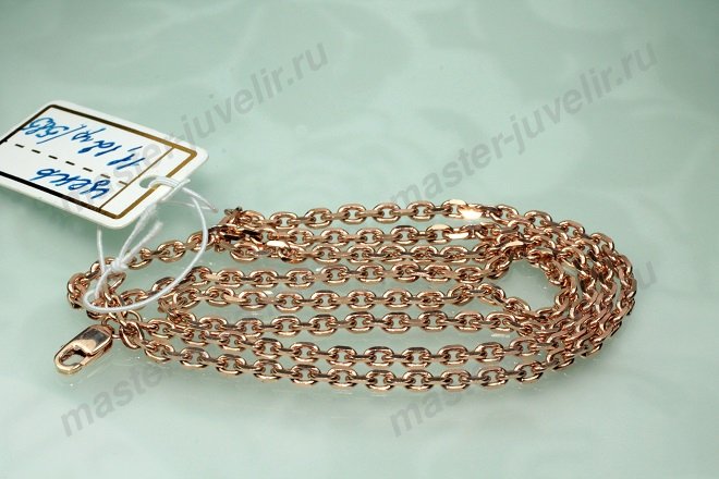 Золотая цепочка Якорное плетение 11,12 гр на заказ или купить в интернетмагазине в Москве, заказать в ювелирной мастерской
