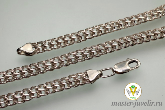 Купить цепочка питон серебряная широкая 8 мм в ювелирной мастерской