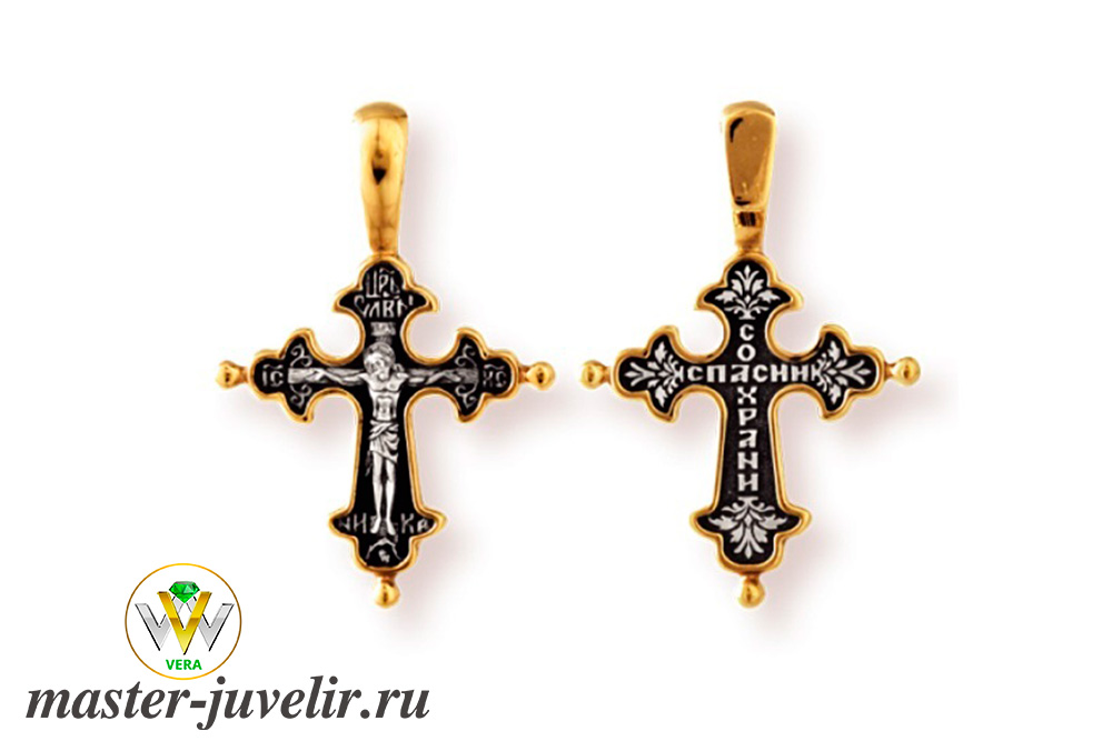 Купить православный крестик с иисусом в ювелирной мастерской