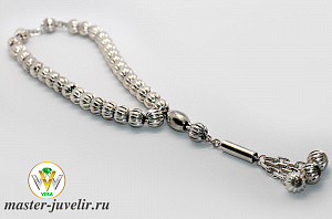 Серебряные четки