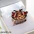 Золотое кольцо Бабочки с сапфирами и эмалью